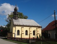Věřňovice kaple sv. Isidora