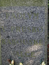Věřňovice nápis na pomníku 