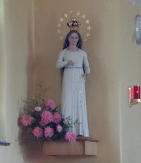 Věřňovice socha Panny Marie