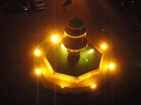 Midyat fontána na křižovatce u hotelu Grand Estel