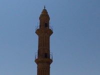 Mardin balkonky minaretu