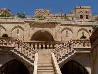 Mardin Zinciriye medresa pohled na horní část 