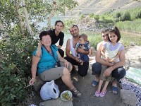 na návštěvě u Kurdů u jezera Van