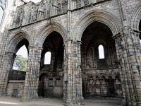 Edinburgh ruiny Abbey Holyrood