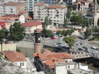 Amasya pohled na věžní hodiny