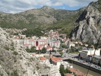 Amasya řeka a město