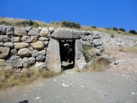 Chattušaš východ z tunelu