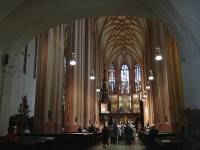 Olomouc interiér kostela sv. Mořice
