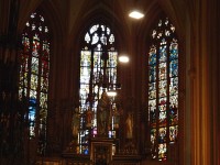 Olomouc okenní vitráže kostela sv. Mořice