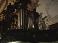 Olomouc varhany kostela sv. Mořice