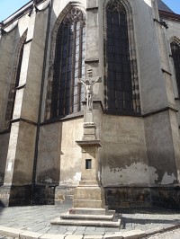 Olomouc kříž u kostela sv. Mořice