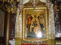 Lefkada interiér klášterního kostela je nádherně vyzdoben