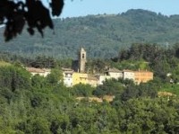 dominantou vesničky Montegallo je kostel svaté Marie ze Sibyl a bažin z 9. století s freskami Sibyl ze 17. století