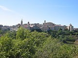 Ripatransone - východní panorama vesničky 