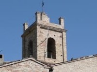 Cossignano - věž kostela Santa Maria Assunta