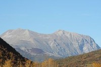 Monte Vettore ze strany města Arquata del Tronto