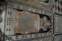 Podlaha kostela v Mdině