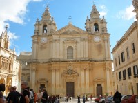 Mdina tiché náměstí