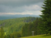 Mikulčin vrch - pohled na slovenské hory