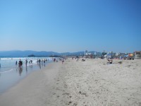 L.A. - pláž Santa Monica