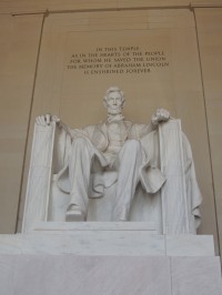 Lincolnův monument - Washington D.C.