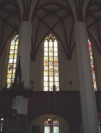 Thomaskirche, Bachovo okno