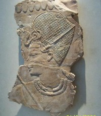 Historické muzeum: Reliéf ze staroegyptských sbírek