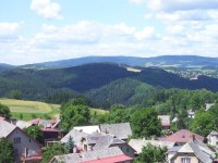 Bozkovské panorama: Černostudniční hřeben