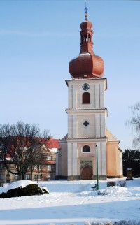 Kostel v zimě