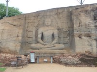 Gal vihára – magické sochy na Srí Lance