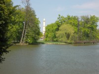 rybník s minaretom