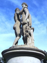 socha Tri grácie od Martina Fischera