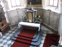 hlavný oltár z oratória
