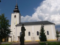 obec Predmier - Kostol a pamiatky v jeho okolí