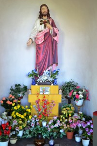 socha Ježiša v kaplnke