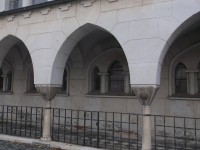 pohľad na časť synagógy