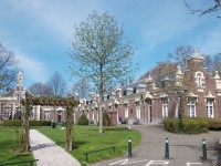 Holandsko - mesto Brielle - námestie Asylplein