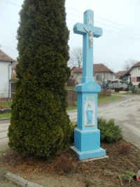 kamenný kríž z roku 1944