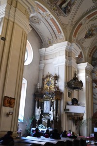 ľavý bočný oltár