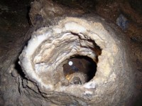 gejzírový stalagmit