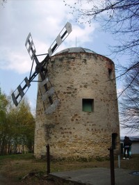 pohľad na mlyn