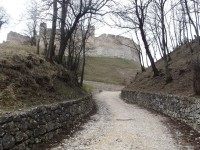 cesta k hradu