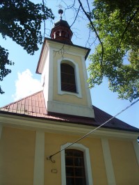 veža kostola Nanebovzatia Panny Marie