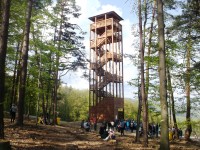 Trenčianská Závada - otvorenie novej vyhliadkovej veže 24. 4. 2015