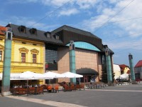Národný dom - stará budova a Komorné divadlo - nová budova v Martine
