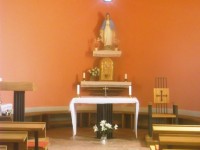 oltár v kaplnke