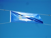 vlajka so znakom Scheveningenu