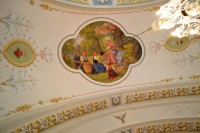 maľba na strope kaplnky