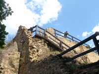 schody na hrade
