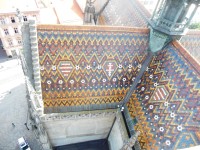 pohľad na strechy Dómu sv. Alžbety